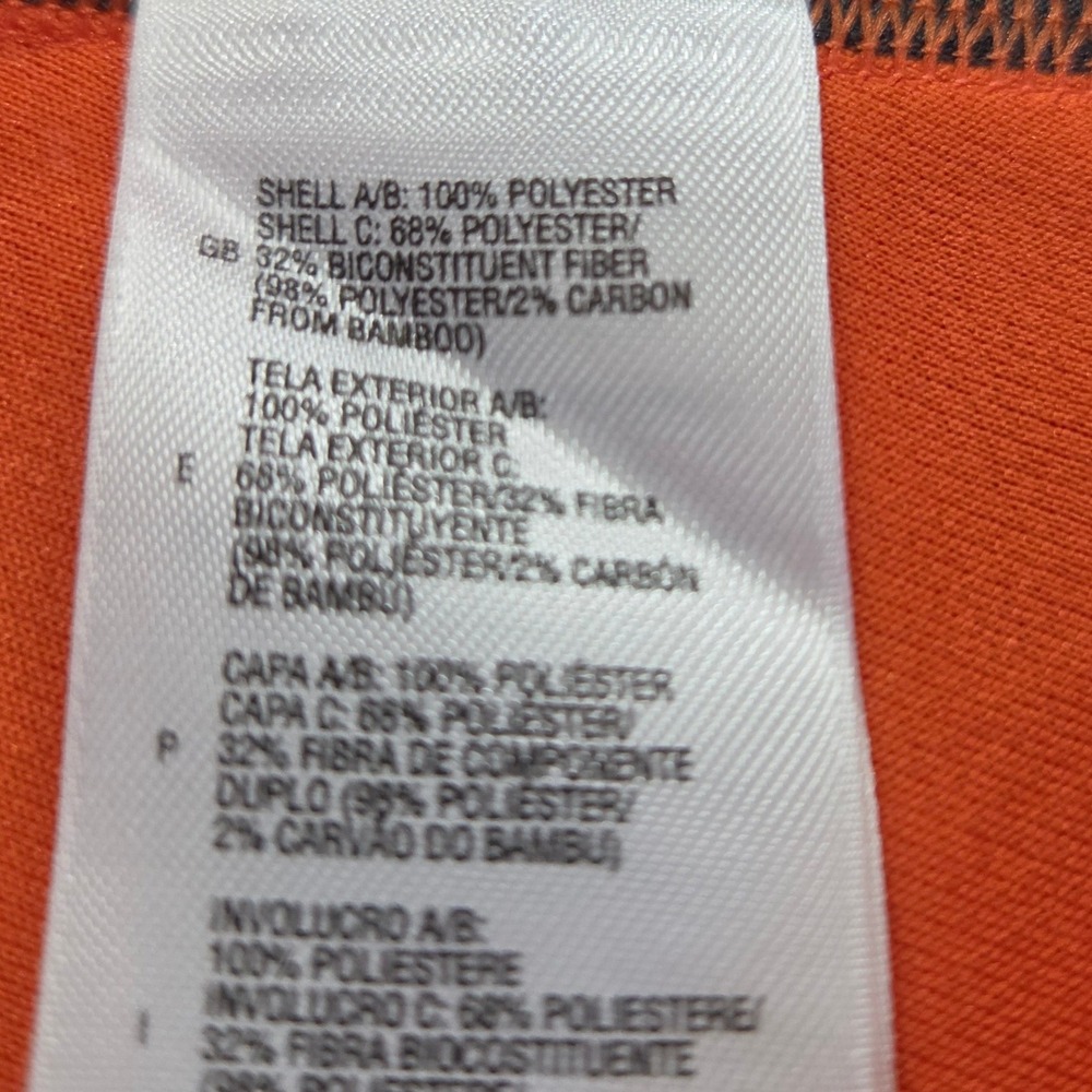 The North Face Flight Series VaporWick Running Shirt Orange Gray Womens Large - Picture 4 of 7